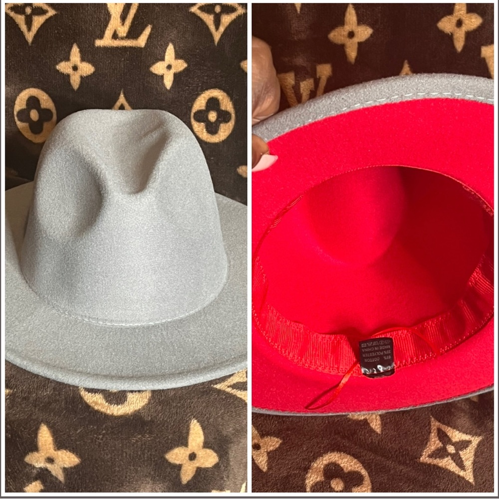 2-tone fedora hats